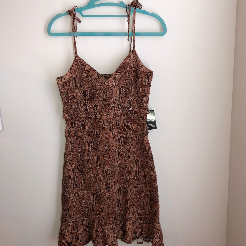 Snake print Dress